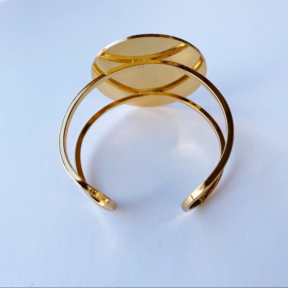 Argento Vivo Station Disk Cuff - image 5